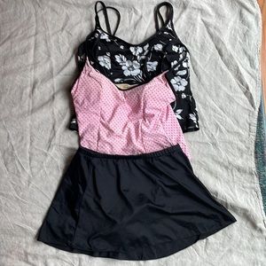 MiracleSuit tops and bottom Size 12